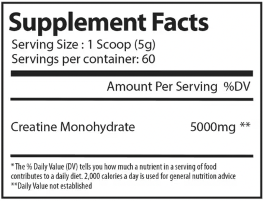 Alpha Creatine Monohydrate