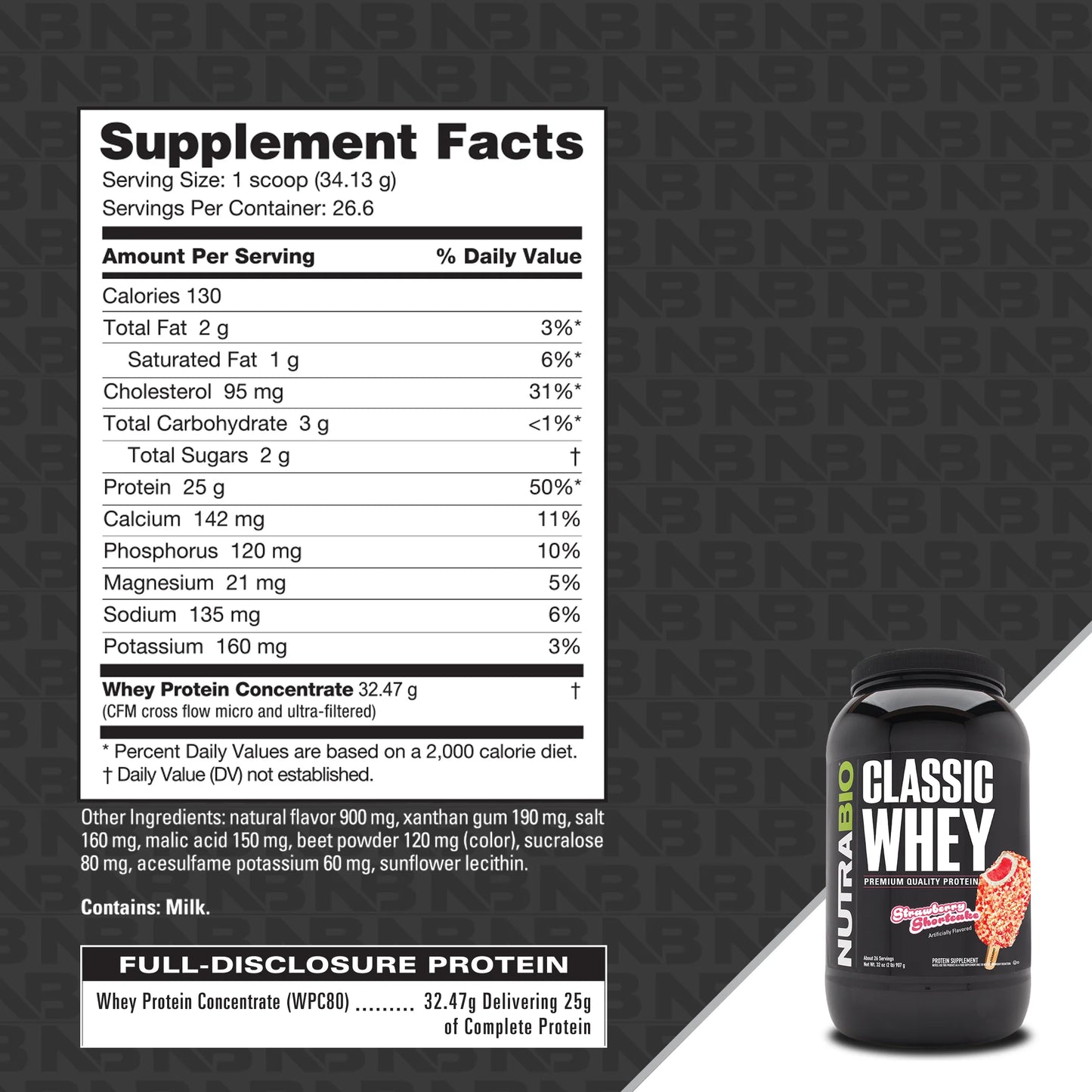 (2lb) Classic Whey Protein