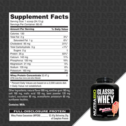 (5lb) Classic Whey Protein