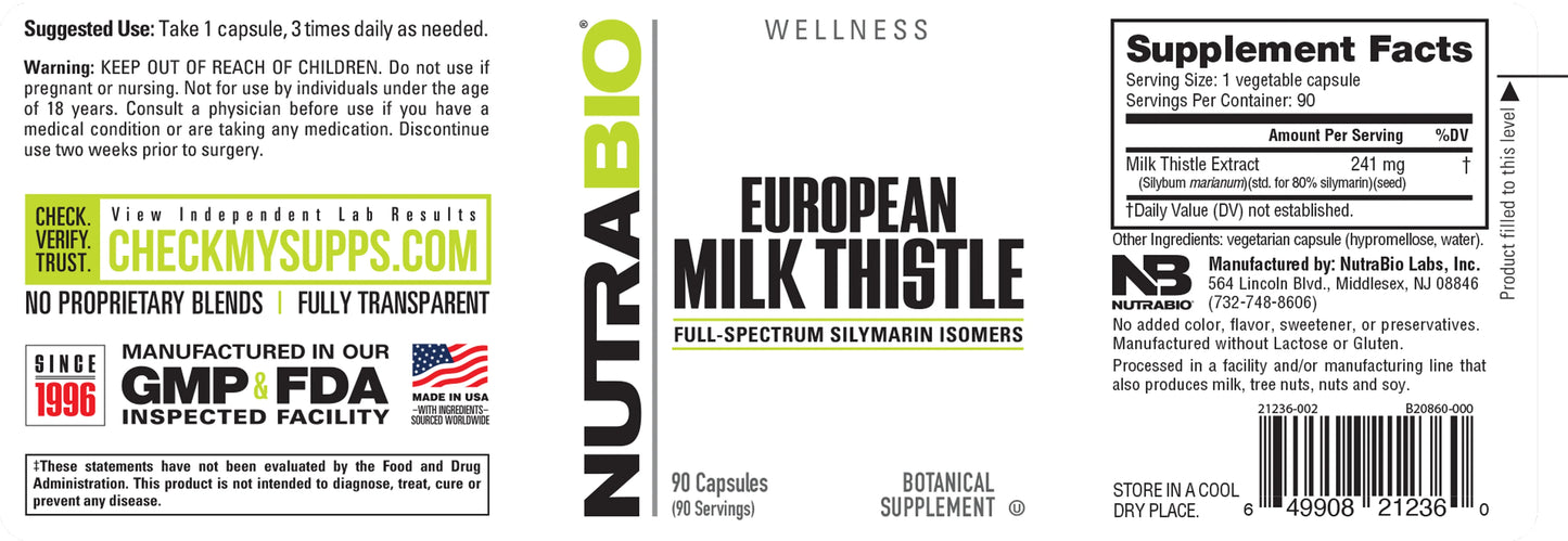 Milk Thistle (European)