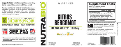 Citrus Bergamot (1000mg)