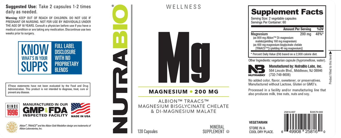 Magnesium Complex (200 mg)