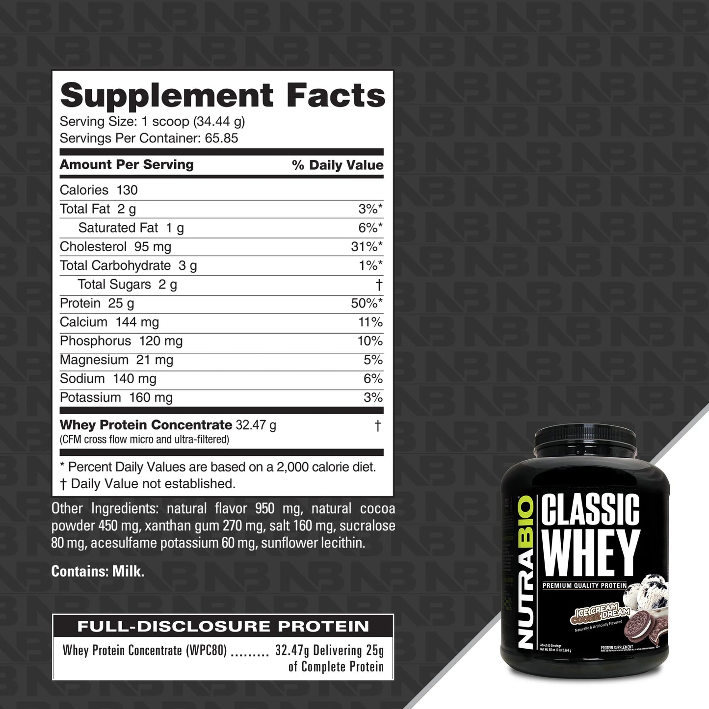 (5lb) Classic Whey Protein