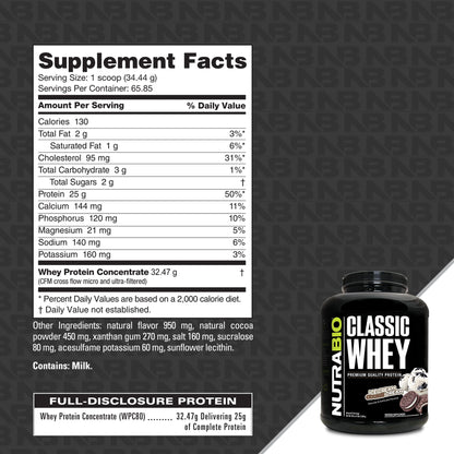 (5lb) Classic Whey Protein