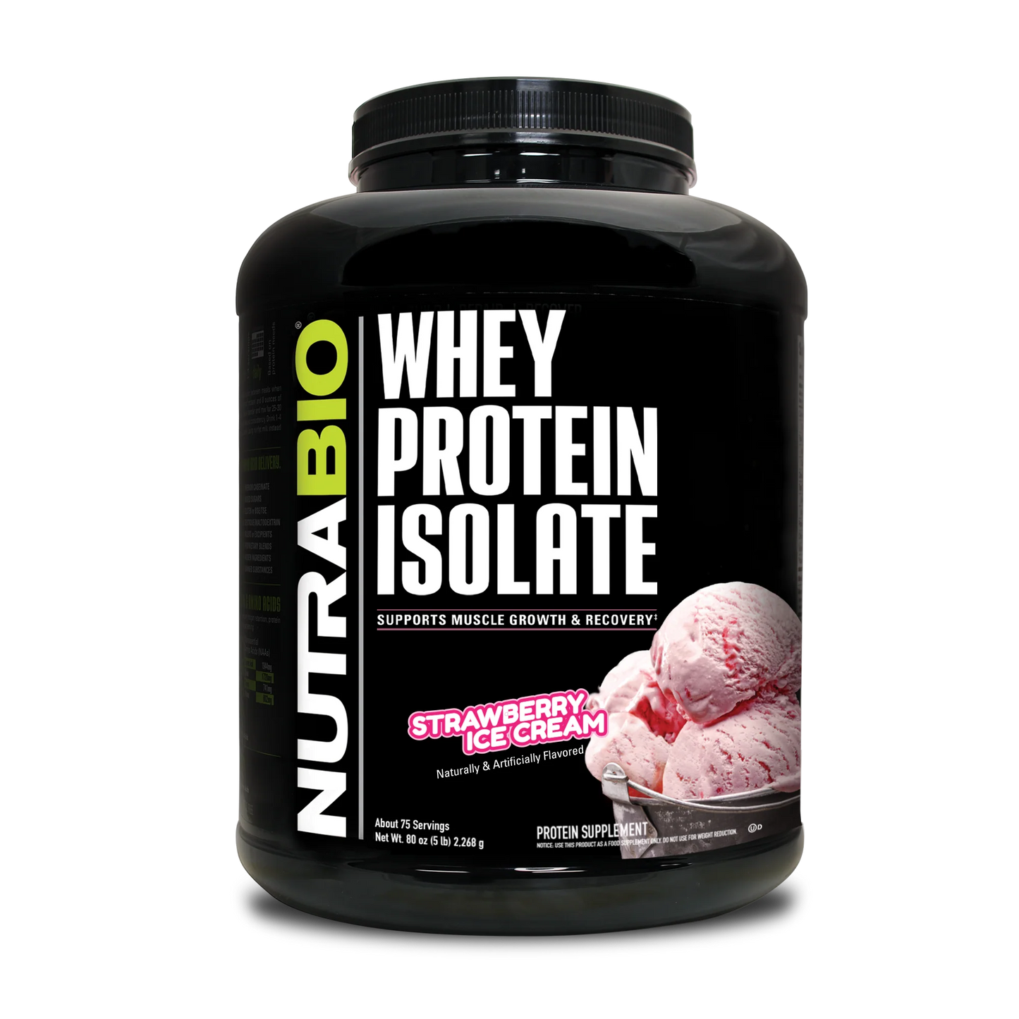 (5lb) Whey Protein Isolate Powder