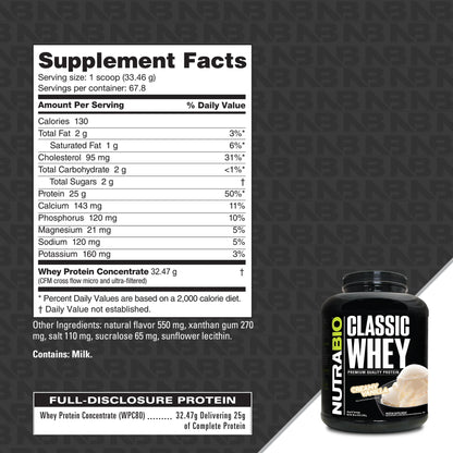 (5lb) Classic Whey Protein