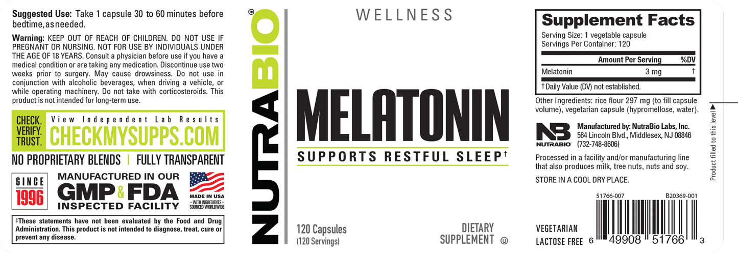 Melatonin (3mg)