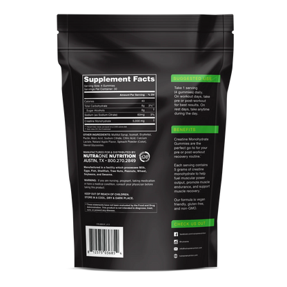 Creatine Monohydrate Gummies