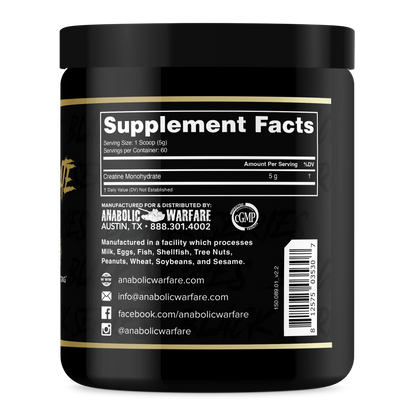 Creatine Monohydrate - Anabolic Warfare