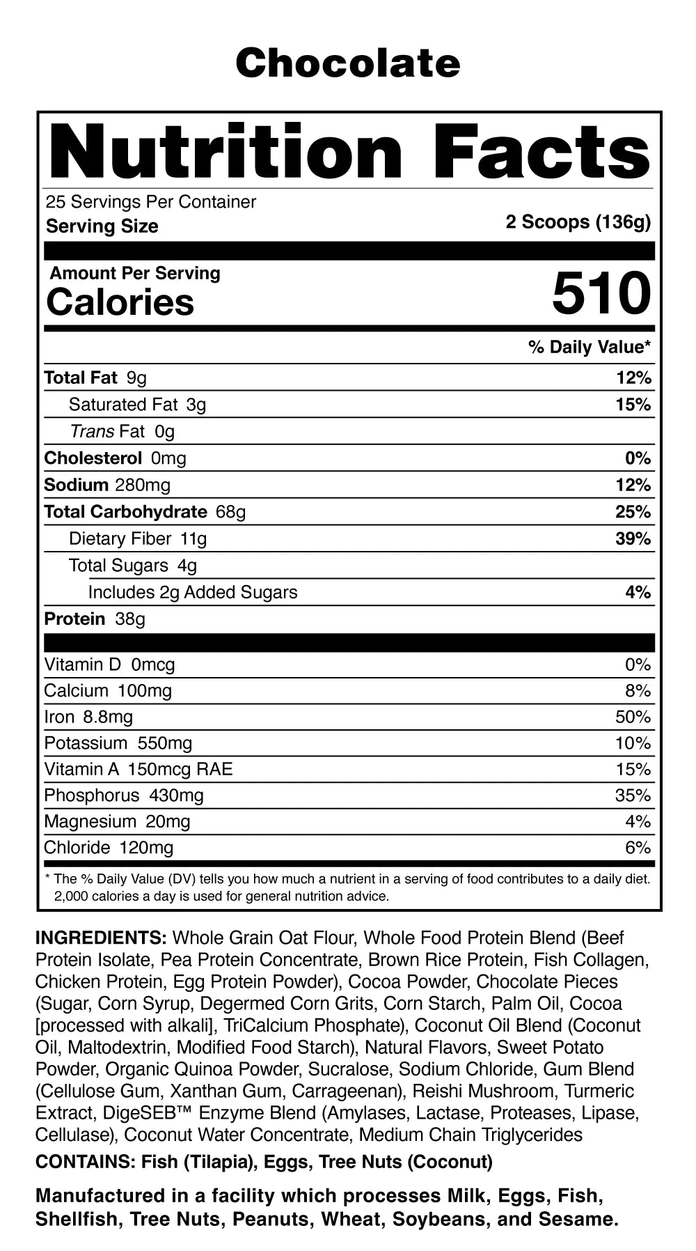 Meal Replacement Protein - ANABOLIC WARFARE