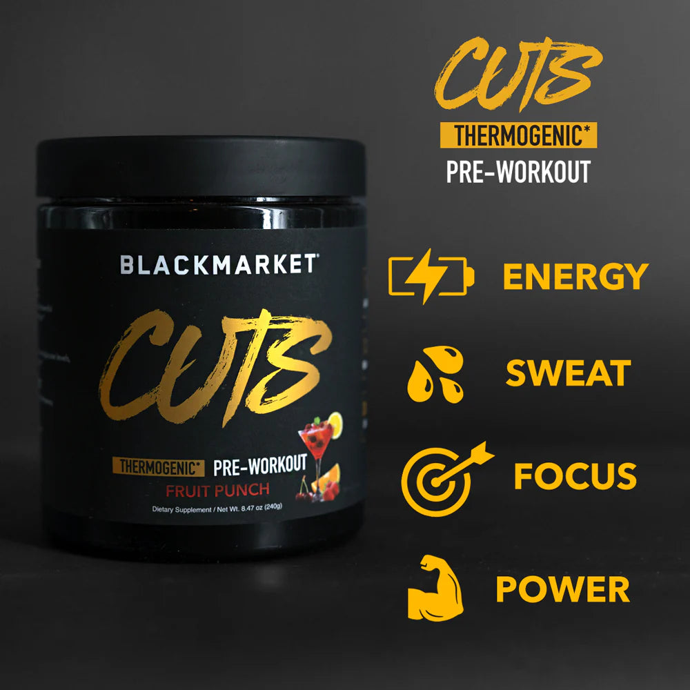 BLACKMARKET CUTS Pre-Workout