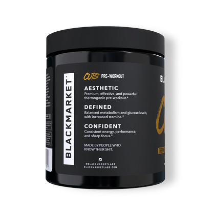 BLACKMARKET CUTS Pre-Workout