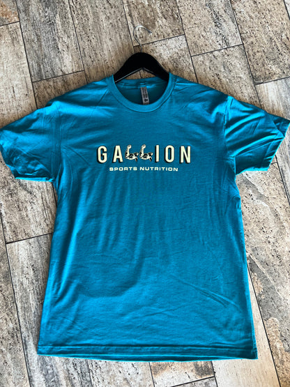 Teal Gallion Logo T-Shirt