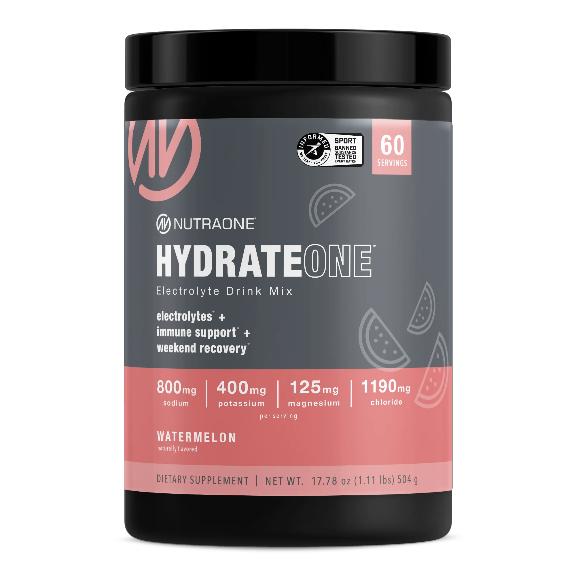 HydrateOne (Tub) - Watermelon