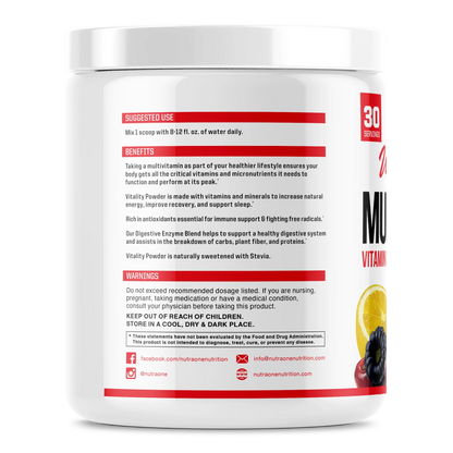 Vitality Powder Multivitamin