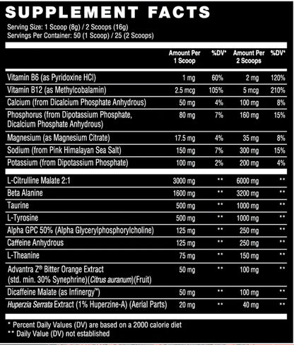 Reckoning Pre-Workout