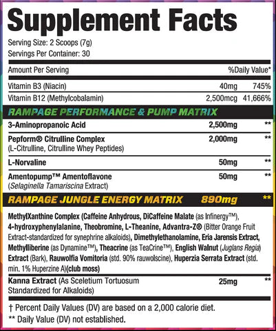 RHINO RAMPAGE™ - HIGH STIM