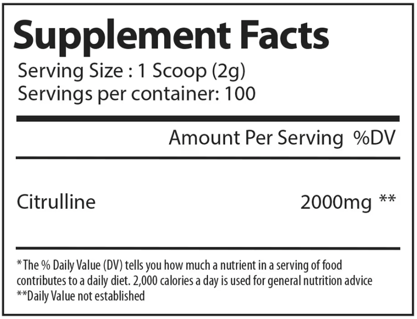 Alpha Supps® Citrulline