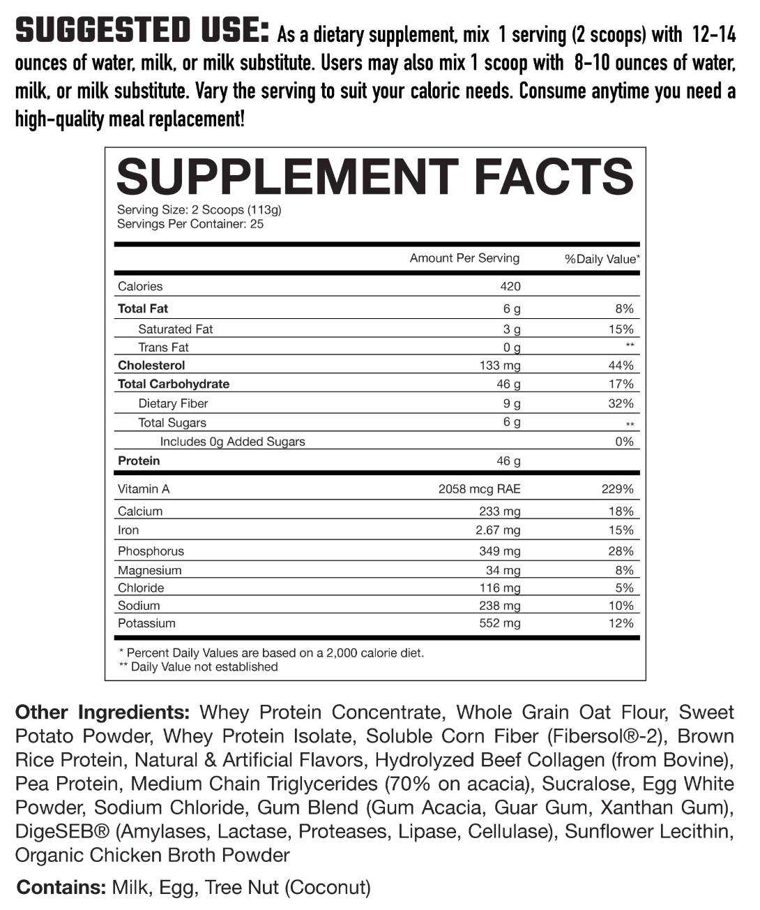 HOME MADE // WHOLE FOODS MEAL REPLACEMENT