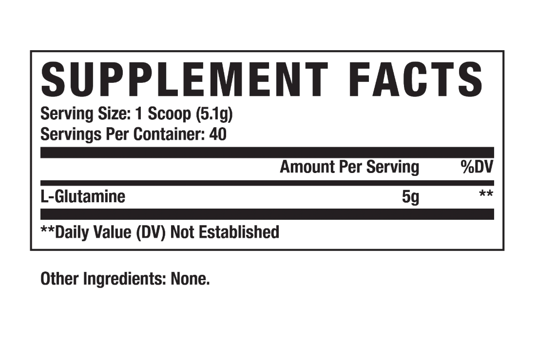 GLUTAMINE // BASICS SERIE