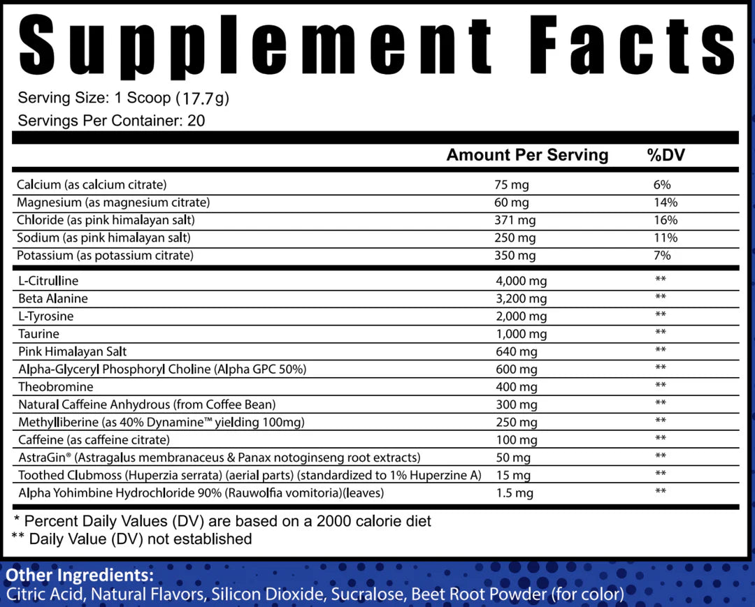 Unleashed Pre-Workout