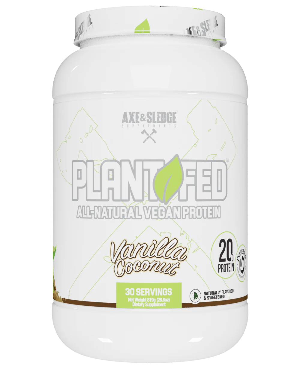 PLANT FED // ALL-NATURAL VEGAN PROTEIN