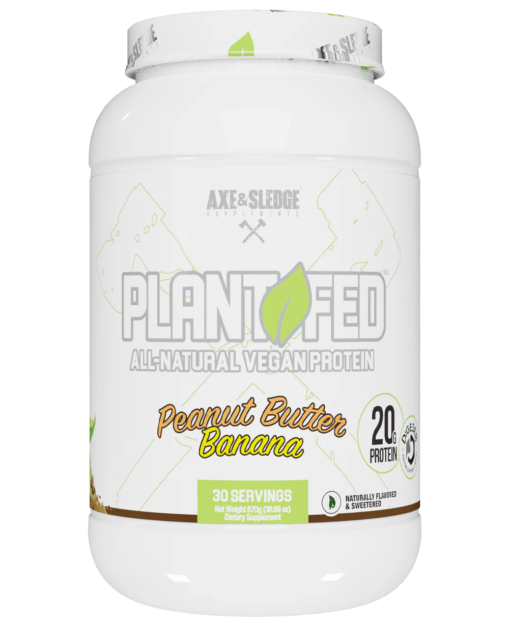 PLANT FED // ALL-NATURAL VEGAN PROTEIN