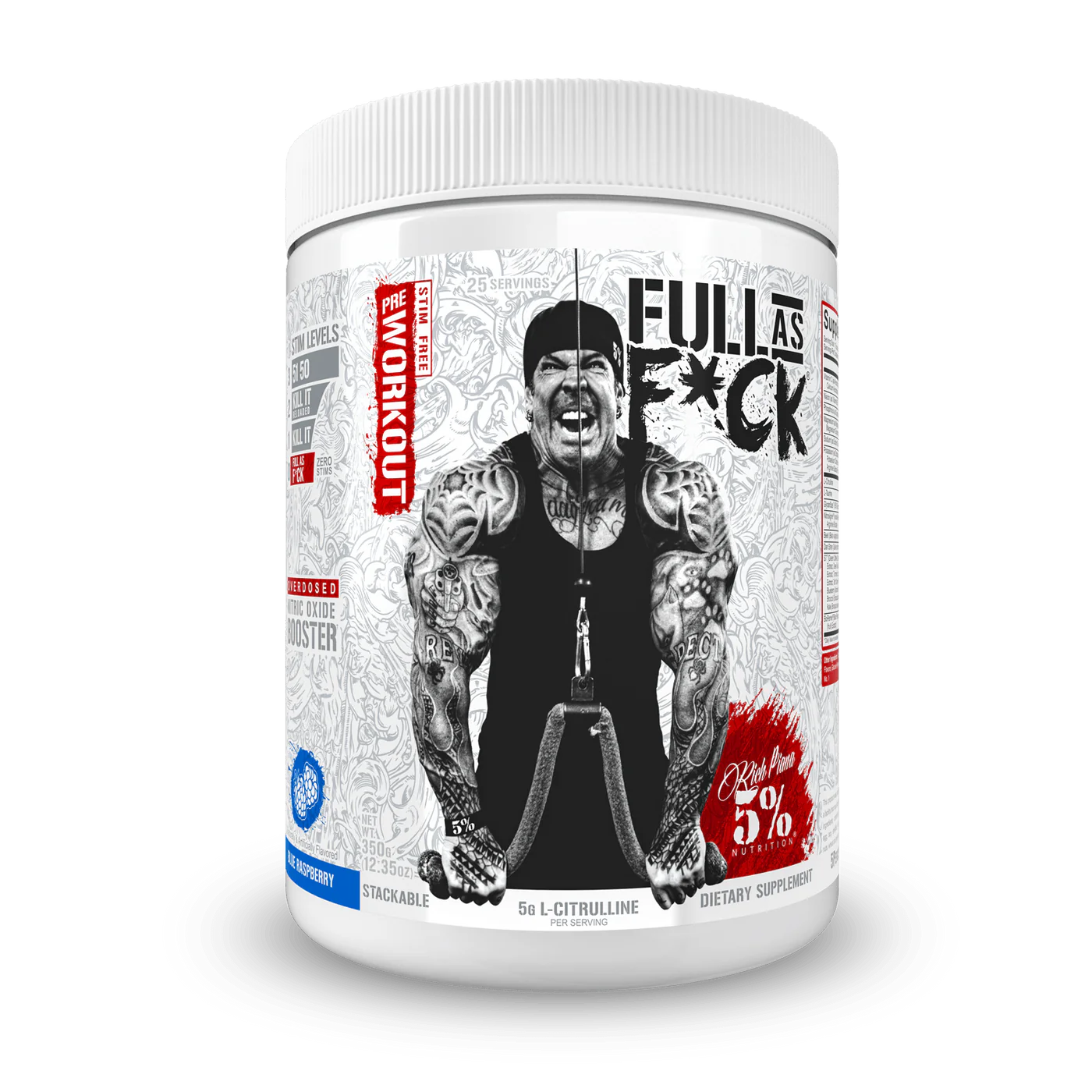 FULL AS F*CK NITRIC OXIDE BOOSTER & NON-STIM PRE-WORKOUT