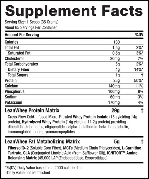 (5lb) Lean Whey Protein