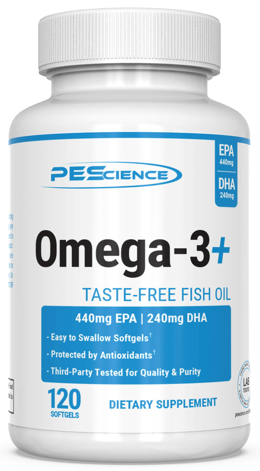 Omega-3+ EPA & DHA (120 Softgels)