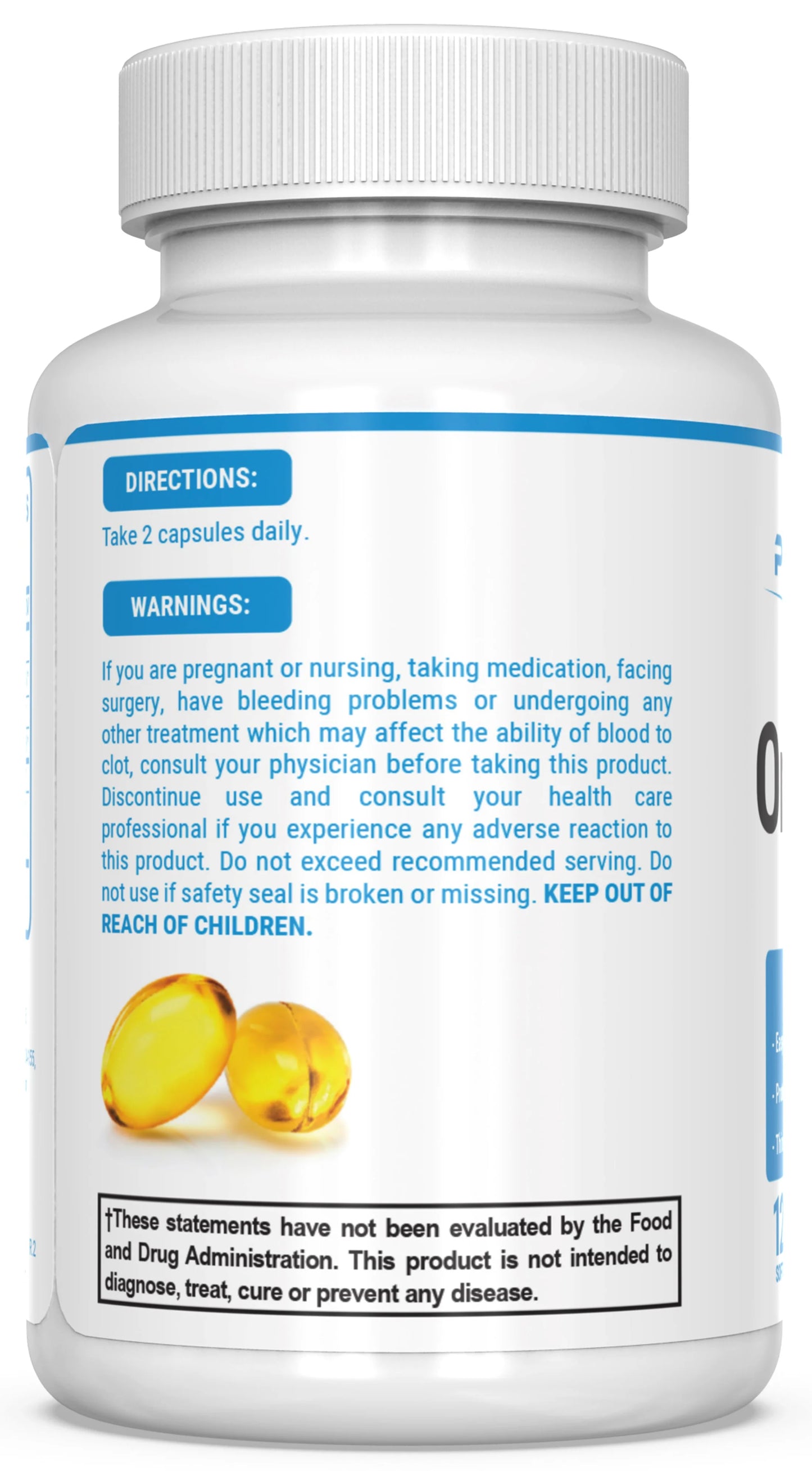 Omega-3+ EPA & DHA (120 Softgels)