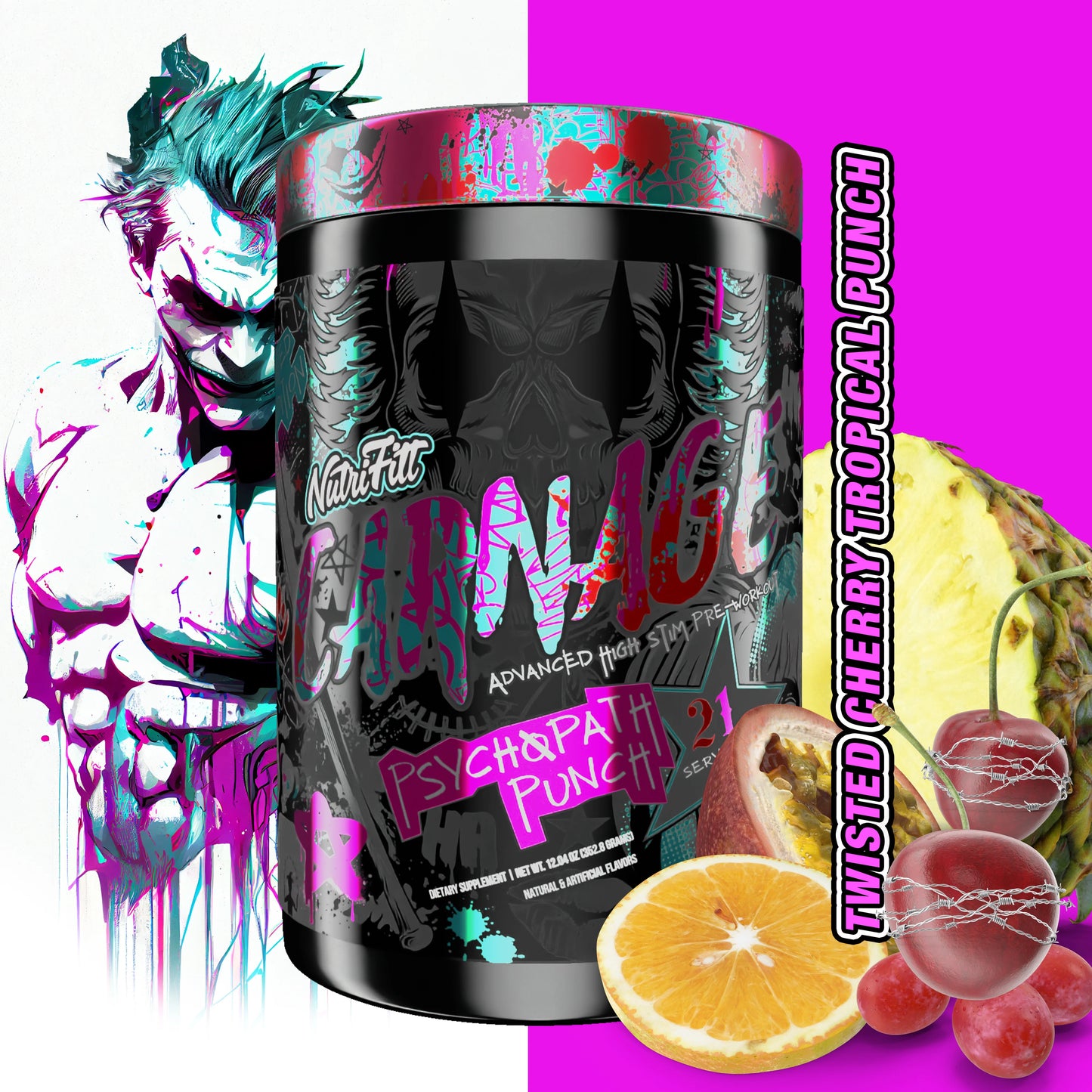 CARNAGE ADVANCED PRE-WORKOUT